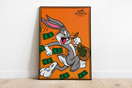 Bugs Bunny Money Bag