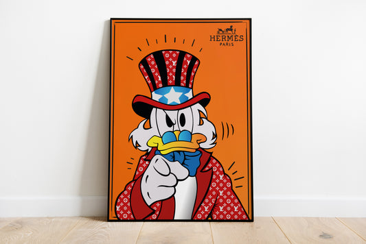 Alec Monopoly Reproduction S. Mcduck, Hermes
